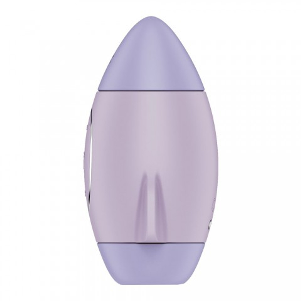 Стимулятор клитора с воздушной стимуляцией и вибрацией Satisfyer Mission Control (лиловый)
