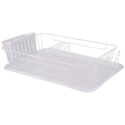 Сушилка для посуды, Белая 42,5*30,5*10 см