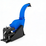 Рубительная машина "Метеор" ИД-800Н (бензиновый двигатель, 35 (37) л.с., электростартер )