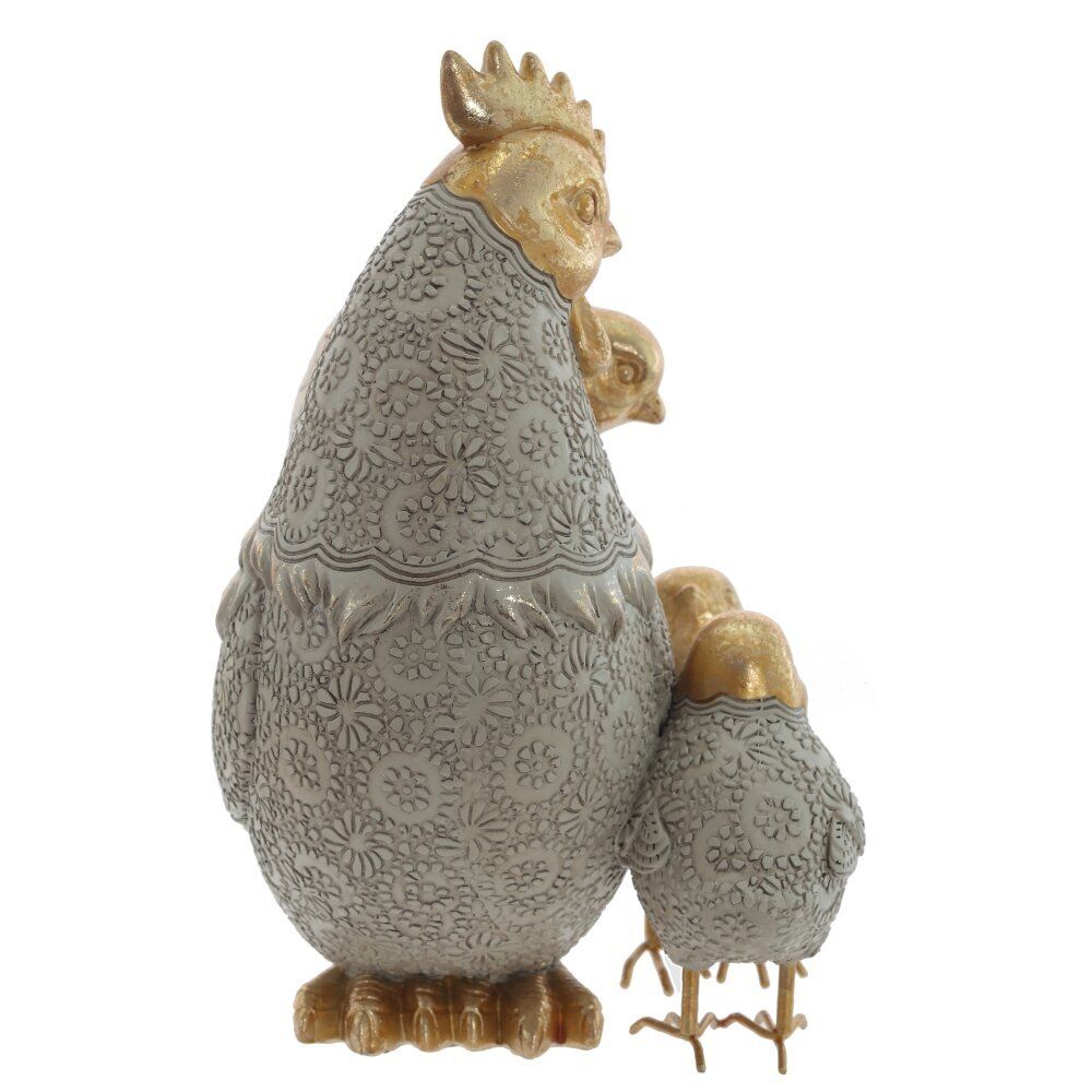 GAEM Фигурка декоративная "Курица с цыплятами", L20 W12 H23 см