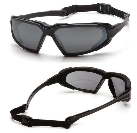 Очки VGSBB5020DT, уд./прочный поликарбонат, серые, защита от царапин, съемная резинка с замком