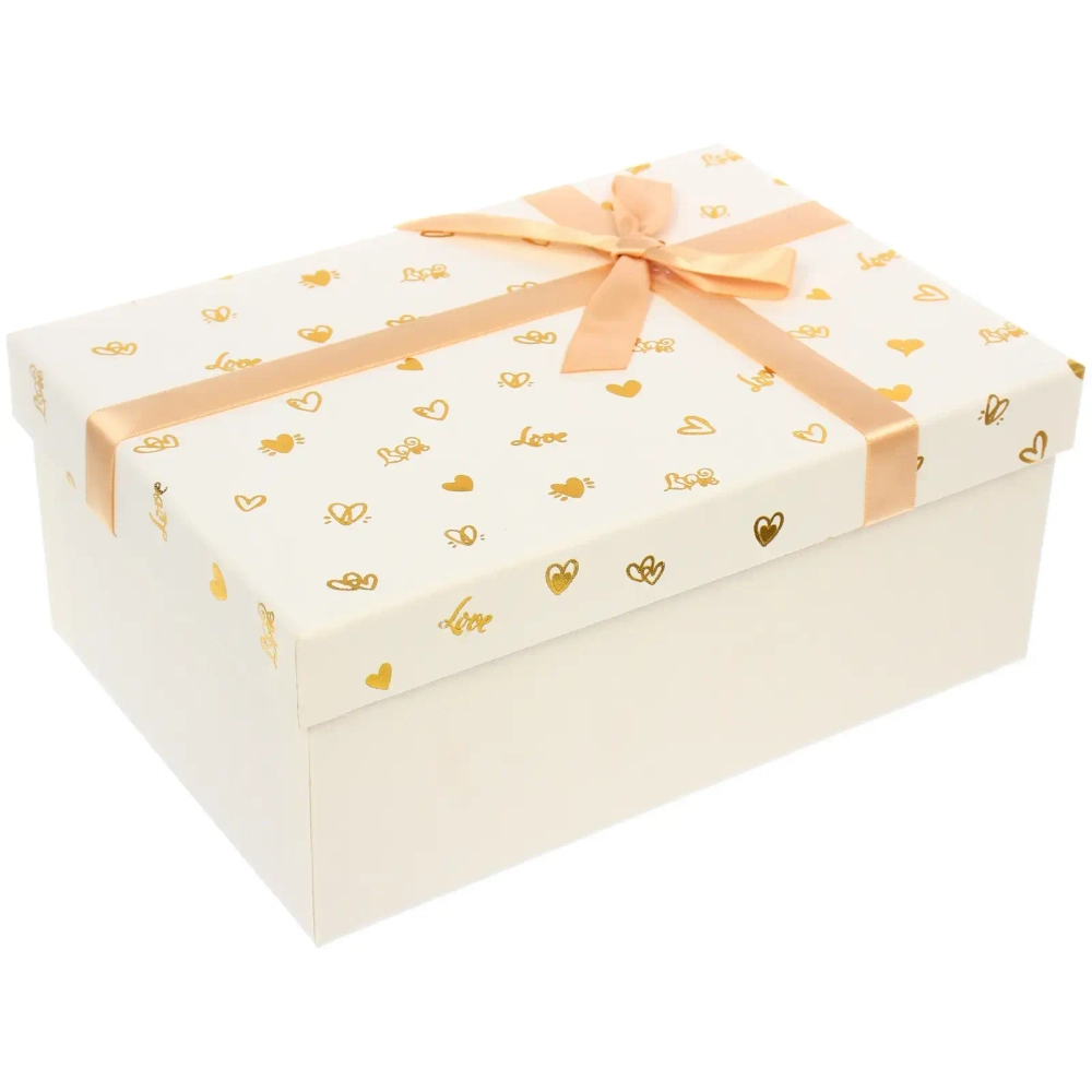 Коробка подарочная «Очарование» 23*16*9.5 см, Белый