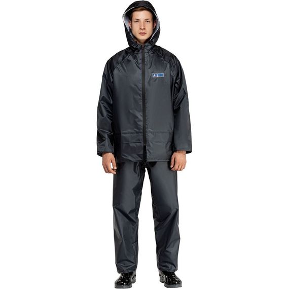 Костюм влагозащитный Membrane-КБР полиэфир с полиуретановым покрытием тёмно-серый с СОП
