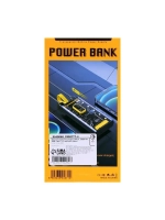 Внешний портативный аккумулятор CRR-33, 20000 мАч, 2USB, Typ
