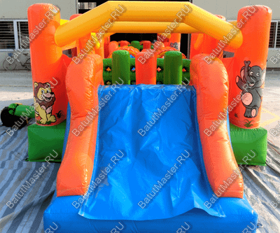 Надувной батут "Попрыгунчик" с принт-печатью