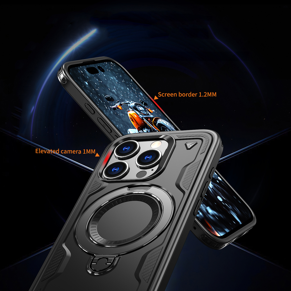 Чехол Magneto Case с кольцом для iPhone 16 Pro