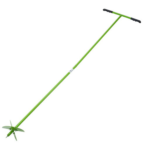 Бур лопастной со сменными ножами, 2110 мм, удлинитель, диаметр 150 мм, 200 мм, Россия, Сибртех