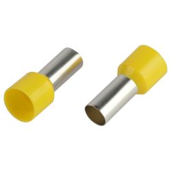 Наконечник-гильза ЭРА NO-225-95 НШвИ 25.0-16 с изолированным фланцем упаковка 50 шт | Наконечники слаботочные