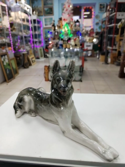 Статуэтка собака овчарка лфз