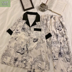 Женская шелковая пижама