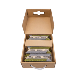 Реечные гвозди по дереву для нейлера, с кольцевой накаткой (ершеные), БЕЗ ПОКРЫТИЯ, Toua 50/63/75/90/100 мм