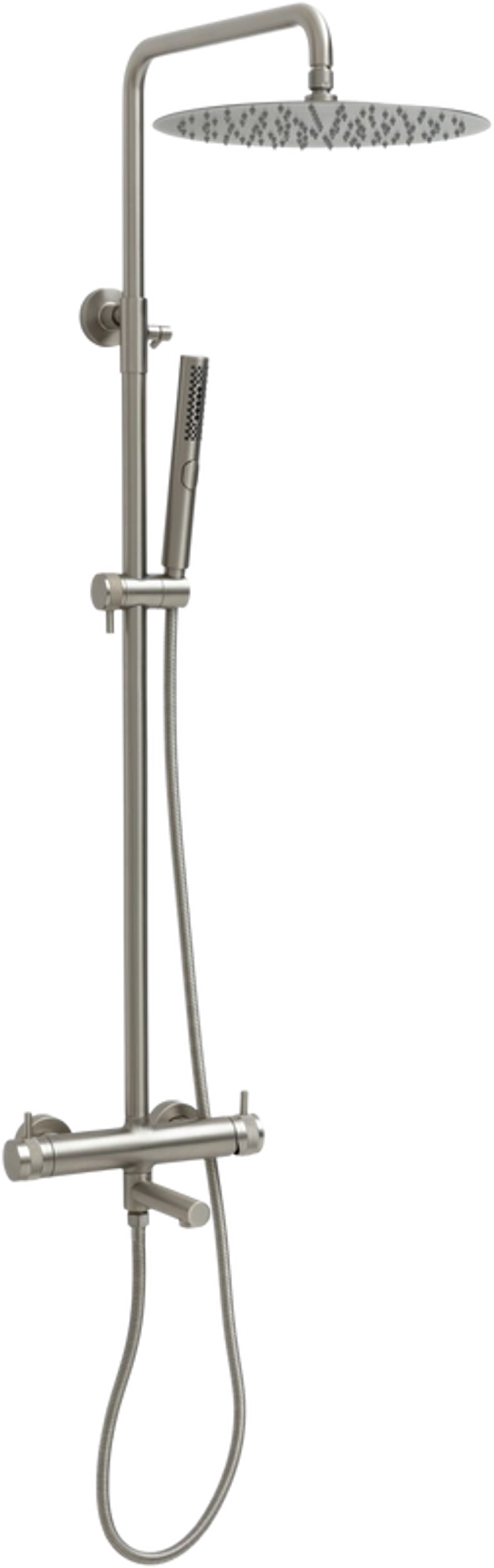 Душевая стойка Allen Brau Priority 5.31A10-BN 3 режима, никель
