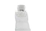 Кроссовки Jordan Air Jordan 1 Mid "Quilted White" (Женская размерная сетка)