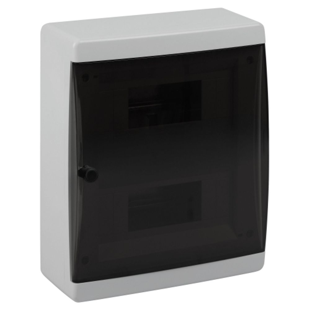 Корпус пластиковый навесной ЭРА COMFORT ЩРН-П-18 IP41 прозрачная крышка белый