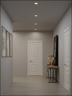 встраиваемый светильник потолочный светодиодный bh53 белый, в комплекте лампа gx53 4000К