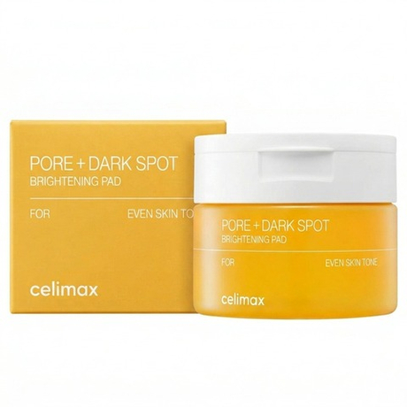 Тонер-пэды для выравнивания тона и рельефа кожи Celimax Pore+Dark Spot Brightening Pad, 40шт (100мл)
