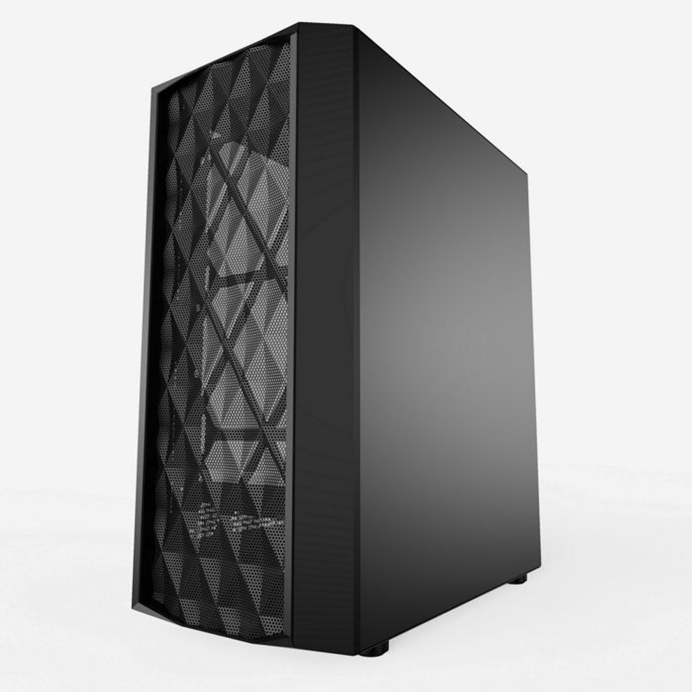 Корпус ATX Powercase Diamond Mesh LED