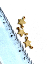 0604-3 Коннектор "Звезда", Италия, мат. позолота