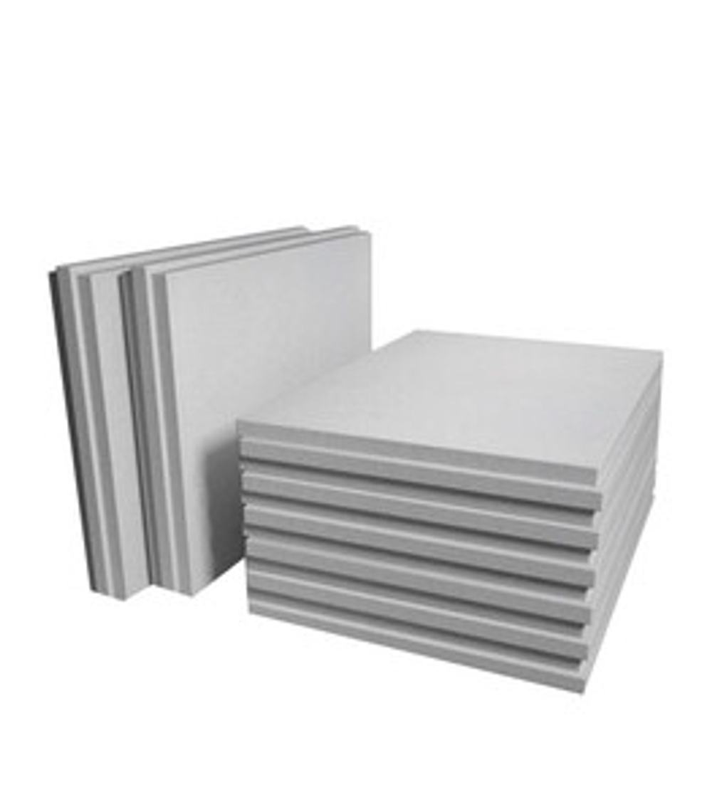 Плита гипсовая пазогребневая 667х500х80мм обычная полнотелая Knauf (Кнауф) ПГП