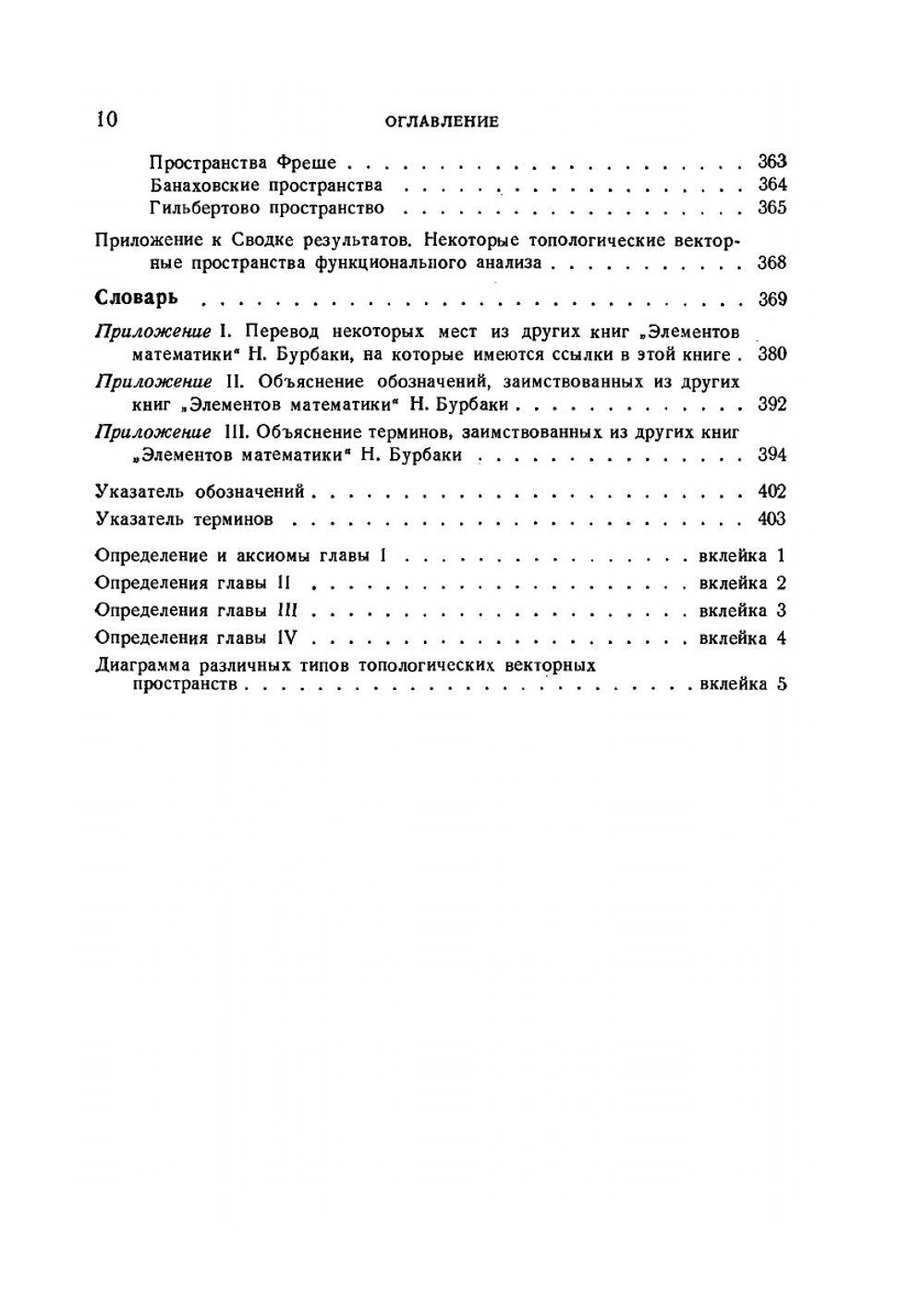 Топологические векторные пространства | Н. Бурбаки