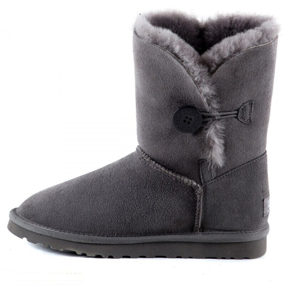 Угги Bailey Button Grey