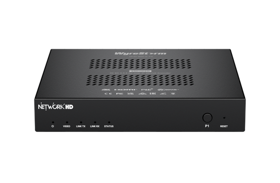 Wyrestorm NHD-600-E-TX - передатчик 4K@60 (4:4:4), AVoIP SDVoE (10 Гбит/с), HDMI 2.0, HDCP 2.3, аудио вход/выход, LAN, ИК, RS-232, PoE+ 802.3at