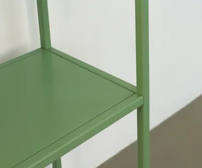 Стеллаж металлический 75х80х25, зеленый