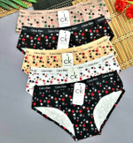 Трусы женские 1 шт., хлопок, размер 48-52, разные цвета