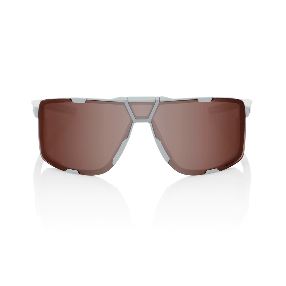 Спортивные очки 100% Eastcraft / Soft Tact Stone Grey / HiPER Crimson Silver Mirror Lens
