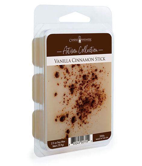 Ванильно коричная палочка ароматический воск, Candle Warmers