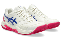 Женские Кроссовки теннисные Asics Gel-Dedicate 8 Clay - кремовый/темный кобальт