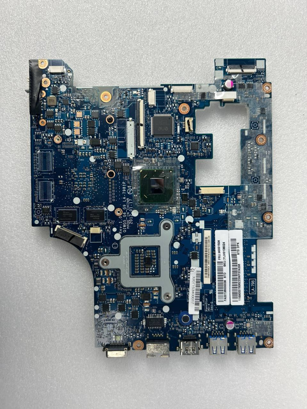Материнская плата для ноутбука Lenovo G580 N580 QIWG9 W8 1G 15W 1000M-L (90001506), оригинал