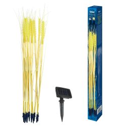 USL-S-817-PT800 CORN SET10 Садовый светильник на солнечной батарее Колосья. в комплекте из 10 штук. 120 светодиодов. Теплый белый свет. 1xАА Ni-Mh аккумулятор в-к. IP44. TM Uniel