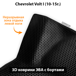 передние эва коврики в авто для chevrolet volt i 10-15 от supervip