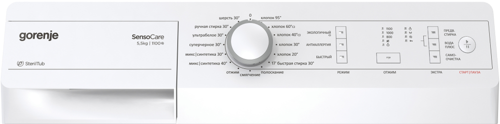 Стиральная машина Gorenje MV62FZ12/S