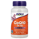 NOW Foods, коэнзим Q10, 30 мг, 120 растительных капсул