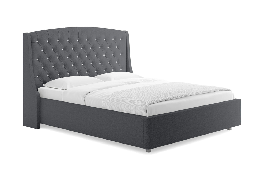 Кровать Diamant со стразами