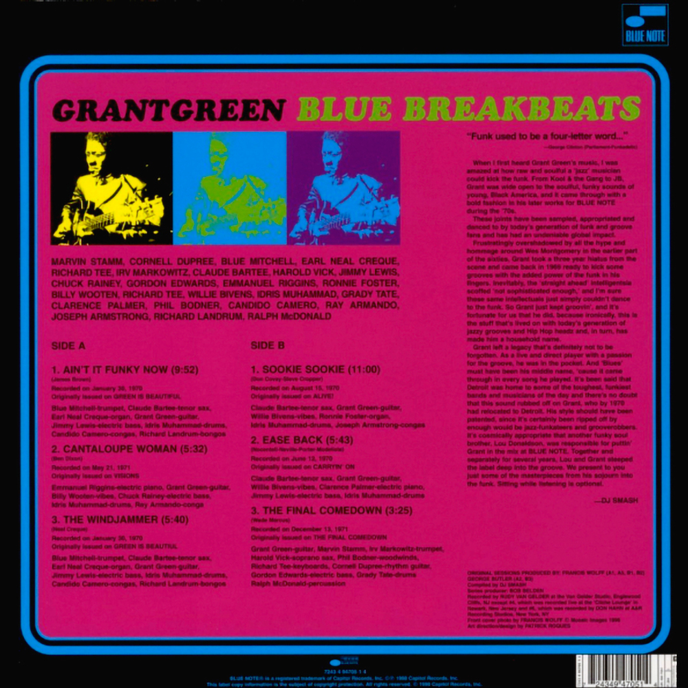 Grant Green / Blue Breakbeats (LP)