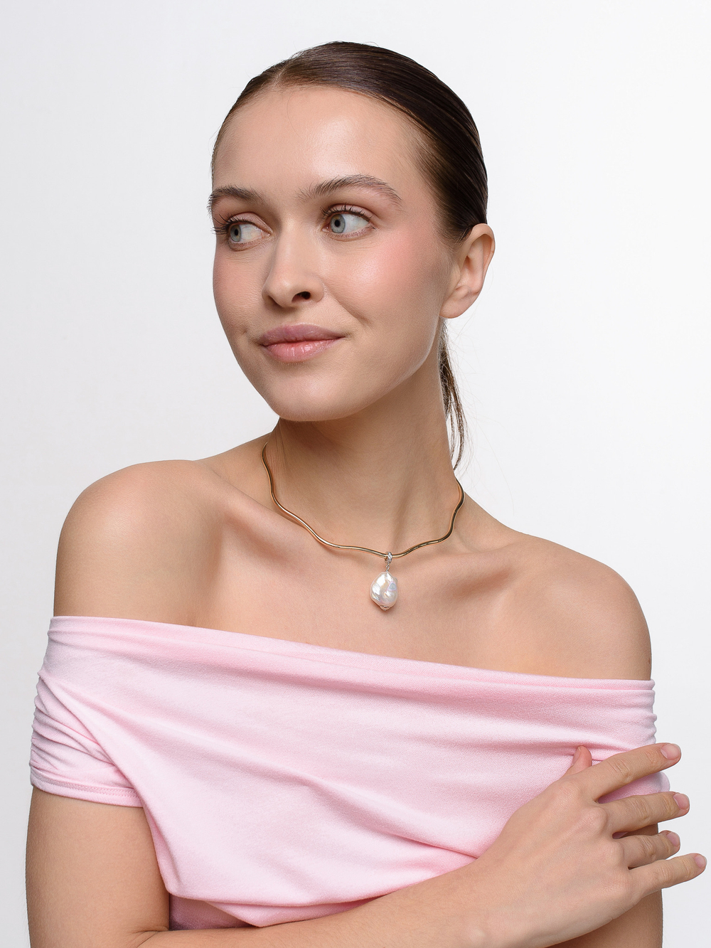 Колье "Hope Pearl" Gold