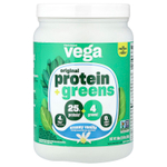 Vega, оригинальный растительный протеин со вкусом зелени, со вкусом ванили, 510 г (1 фунт, 2 унции)