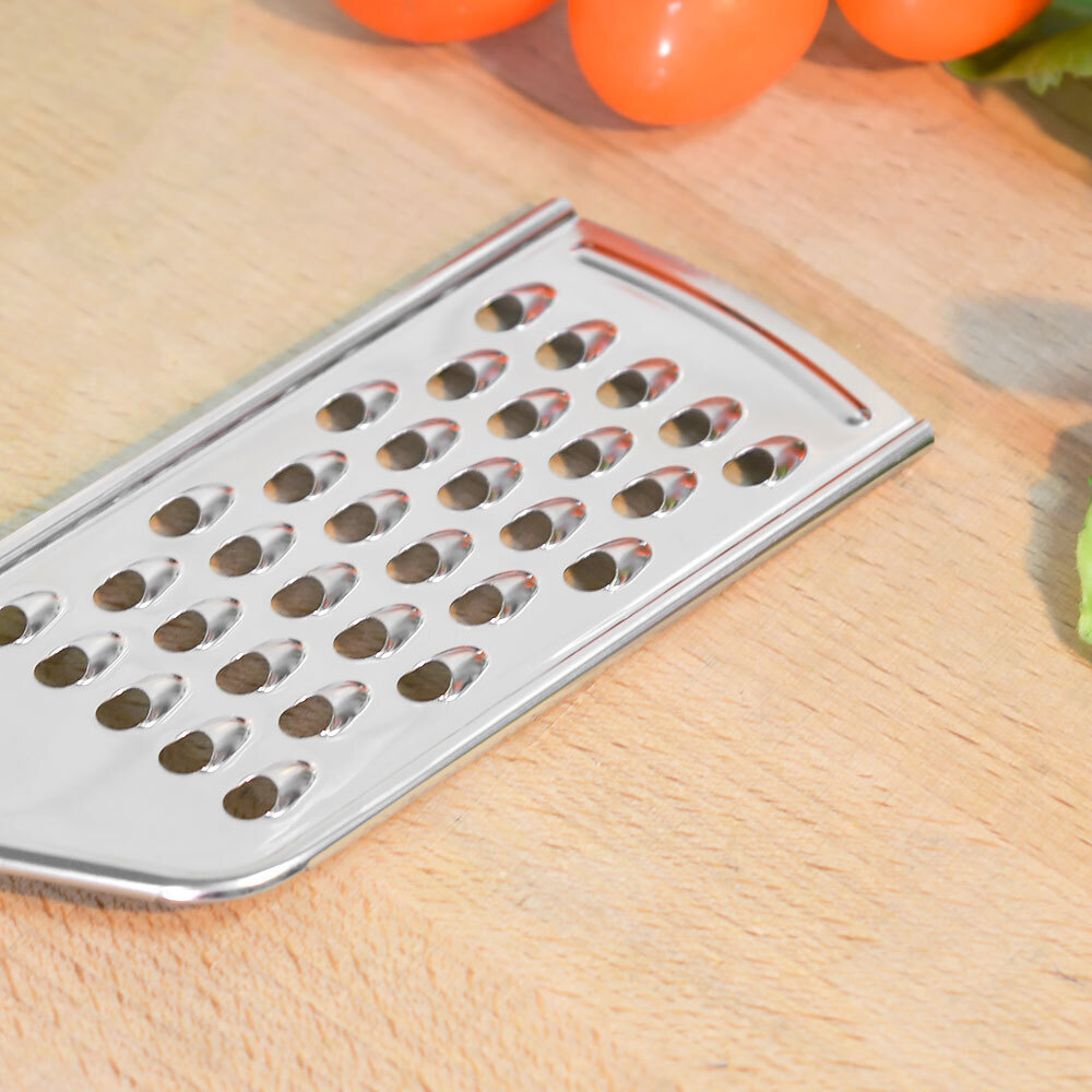 Терка плоская крупная нерж 14,5*5,5см, 5058