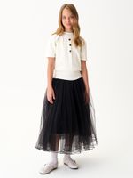 Джемпер для девочки AT1373 молочный