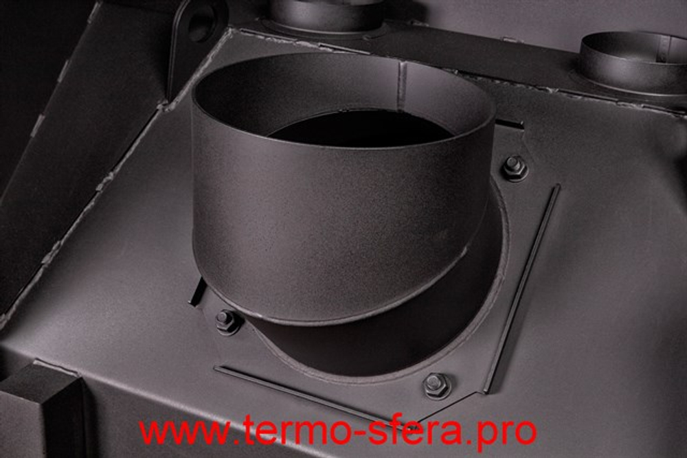 Каминная топка Экокамин ДЕЛЬТА 1000 три стекла принтинг