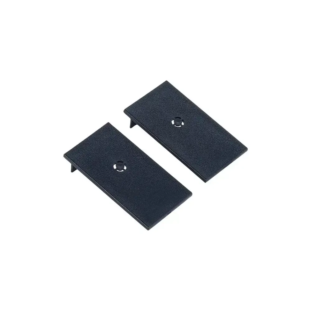 Трек встраиваемый в гипсокартон 2000мм / 48В, для гкл 12,5мм ,2 торцевые заглушки в комплекте/48V, черный