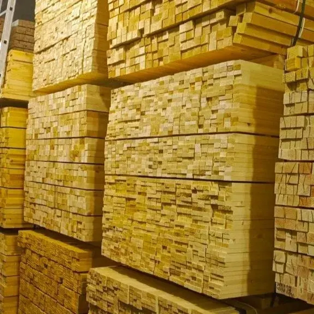 Брусок сухой строганный 30*40*1500, Хвоя, сорт АВ 8 штук деревянный