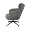 Крутящееся кресло Tuman, серый шенилл