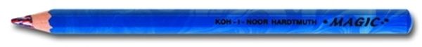 Утолщенный карандаш с многоцветным грифелем MAGIC, сочетание цветов AMERICA синий