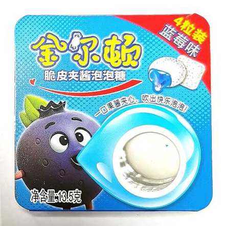 Жевательная резинка NEW ЧЕРНИКА 4 в блистере, 13,5гр