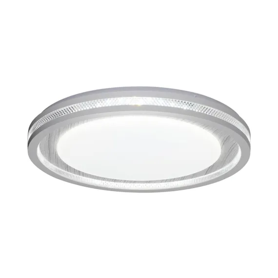 7681/ELN COLOR SN 164 Светильник пластик/сер под дер LED 76Вт 3000/4000/6000K D480 IP43 CCT MAVI WOOD