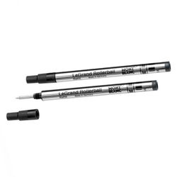 Чёрные стержни-роллеры Montblanc Rollerball Legrand 2 шт толщина M (128225)